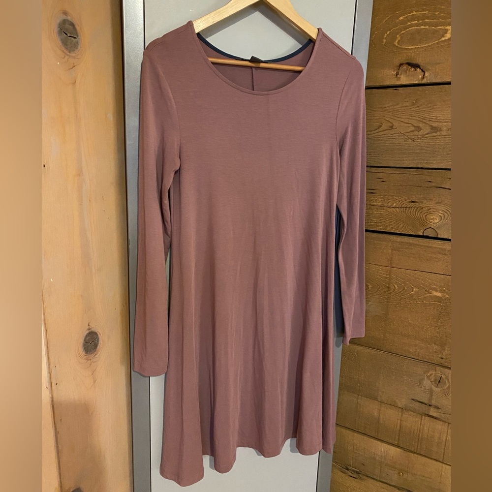 Free Fly Long Sleeve Bamboo Dresss in Small